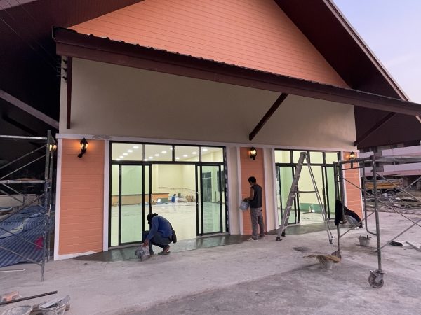 งานก่อสร้างอาคาร Activity Building